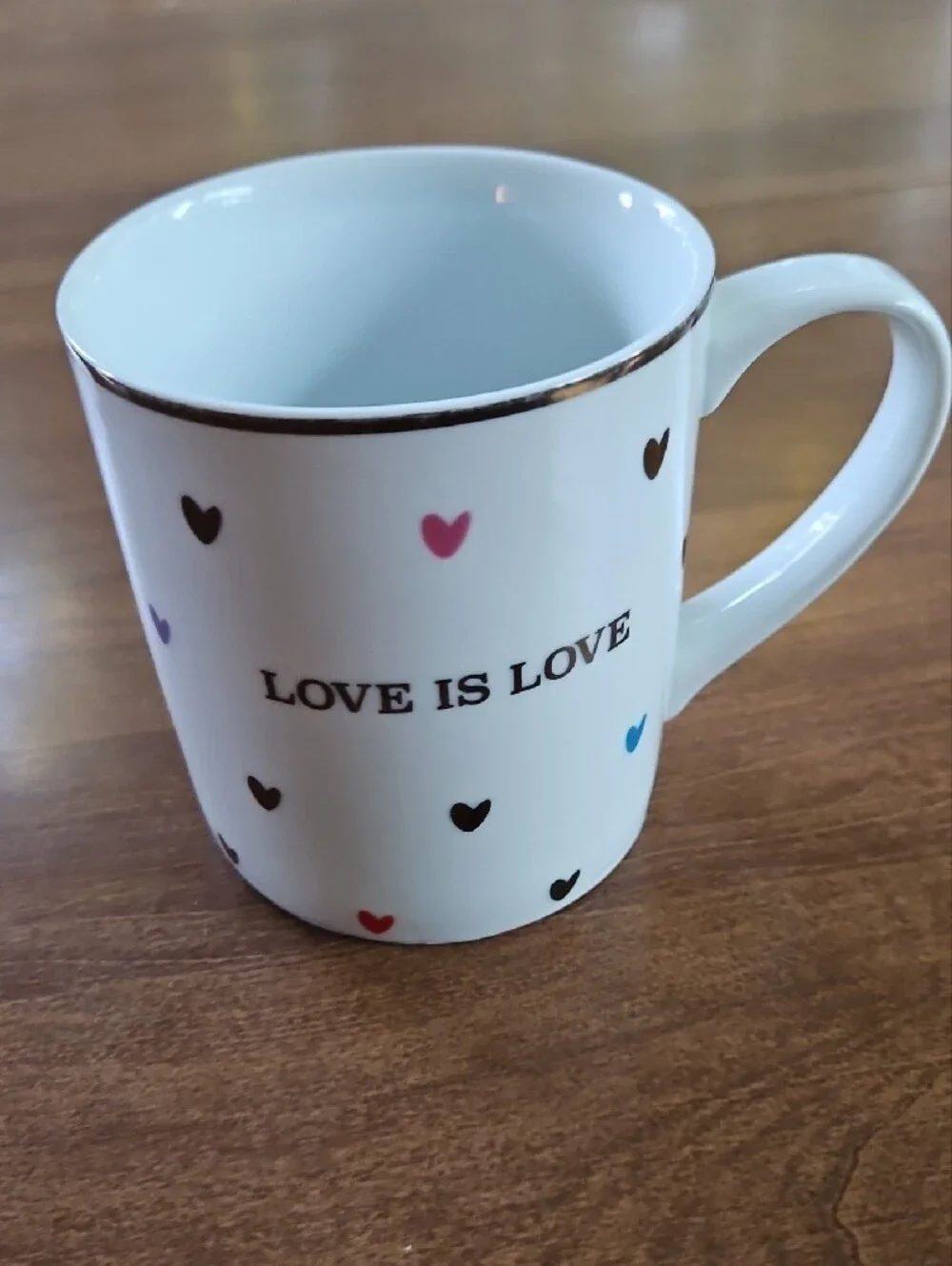 Williams Sonoma Love Is Love Mug